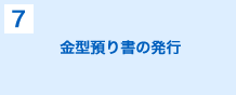 金型預り書の発行